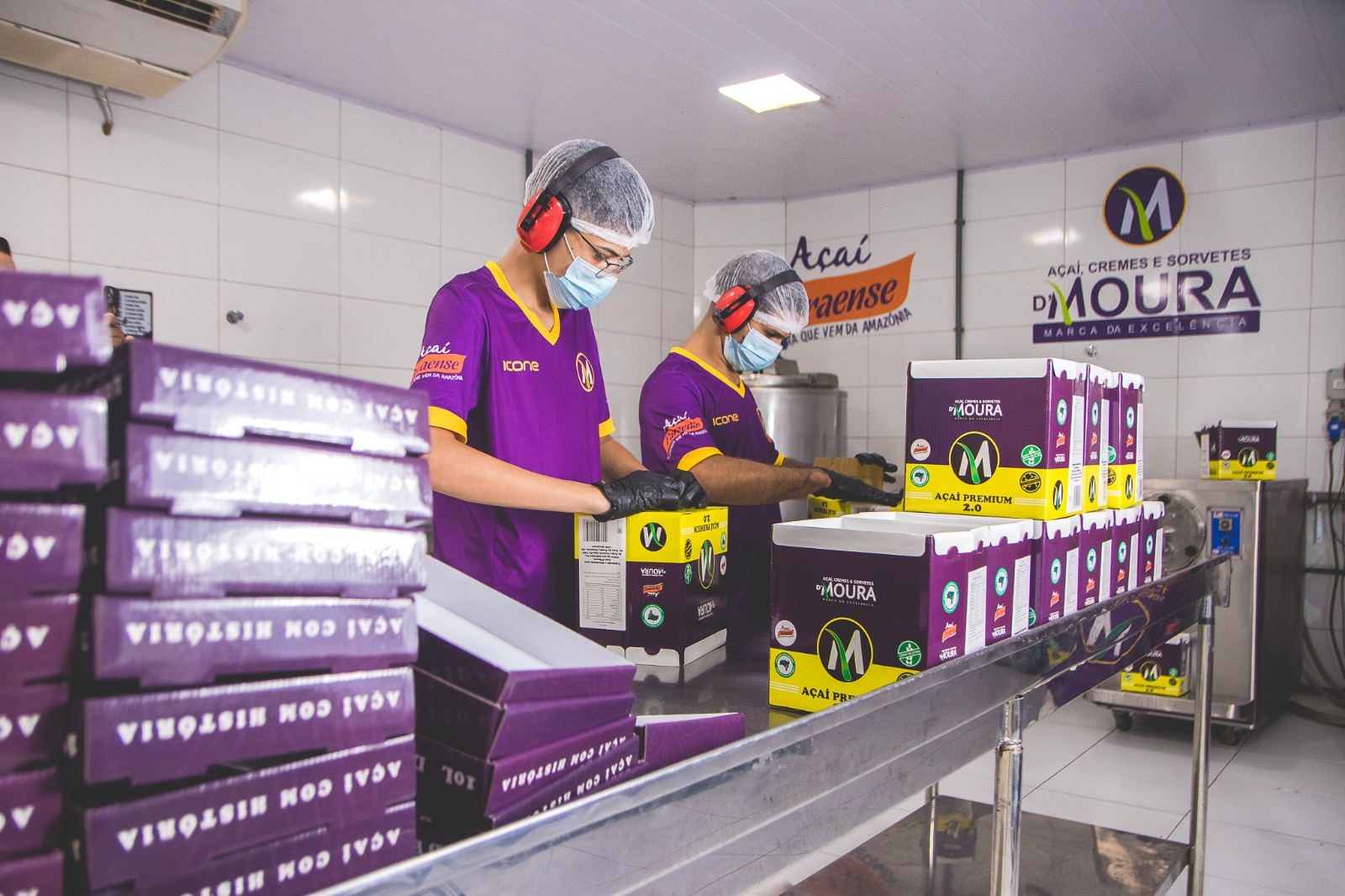 Fábrica D'Moura Açaí em Cariacica – ES